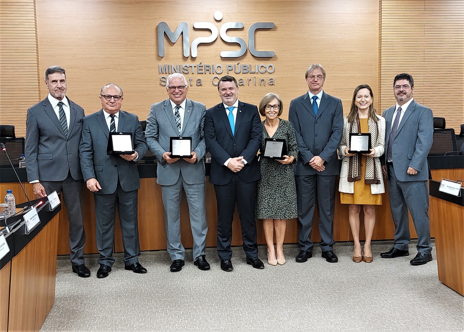 Membros aposentados são homenageados pelo Colégio de Procuradores