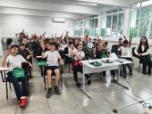 MPSC apresenta programa Cultivando Atitudes a estudantes de Santo Amaro da Imperatriz