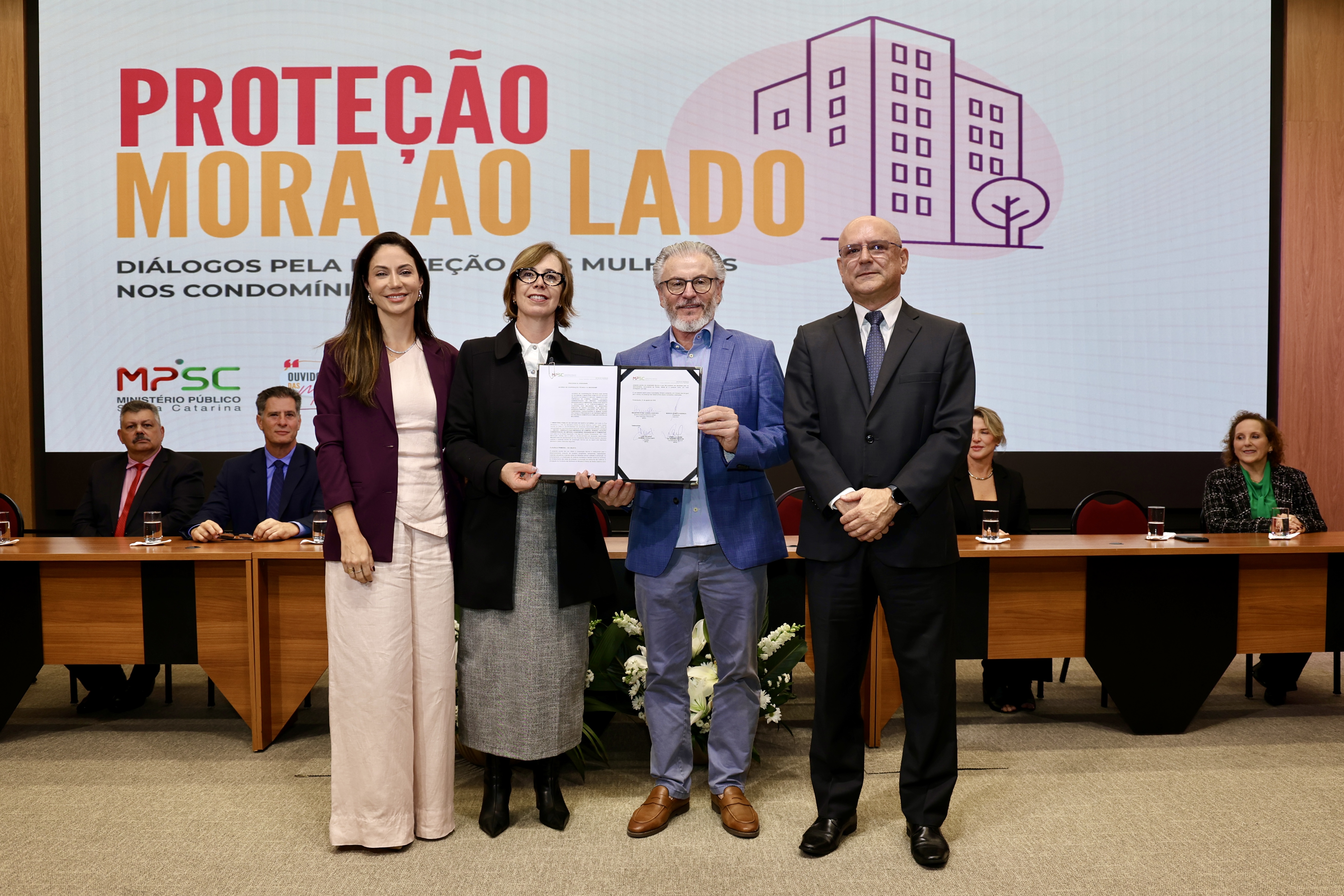 MPSC e Secovi lançam projeto que transforma condomínios em aliados no enfrentamento à violência contra a mulher