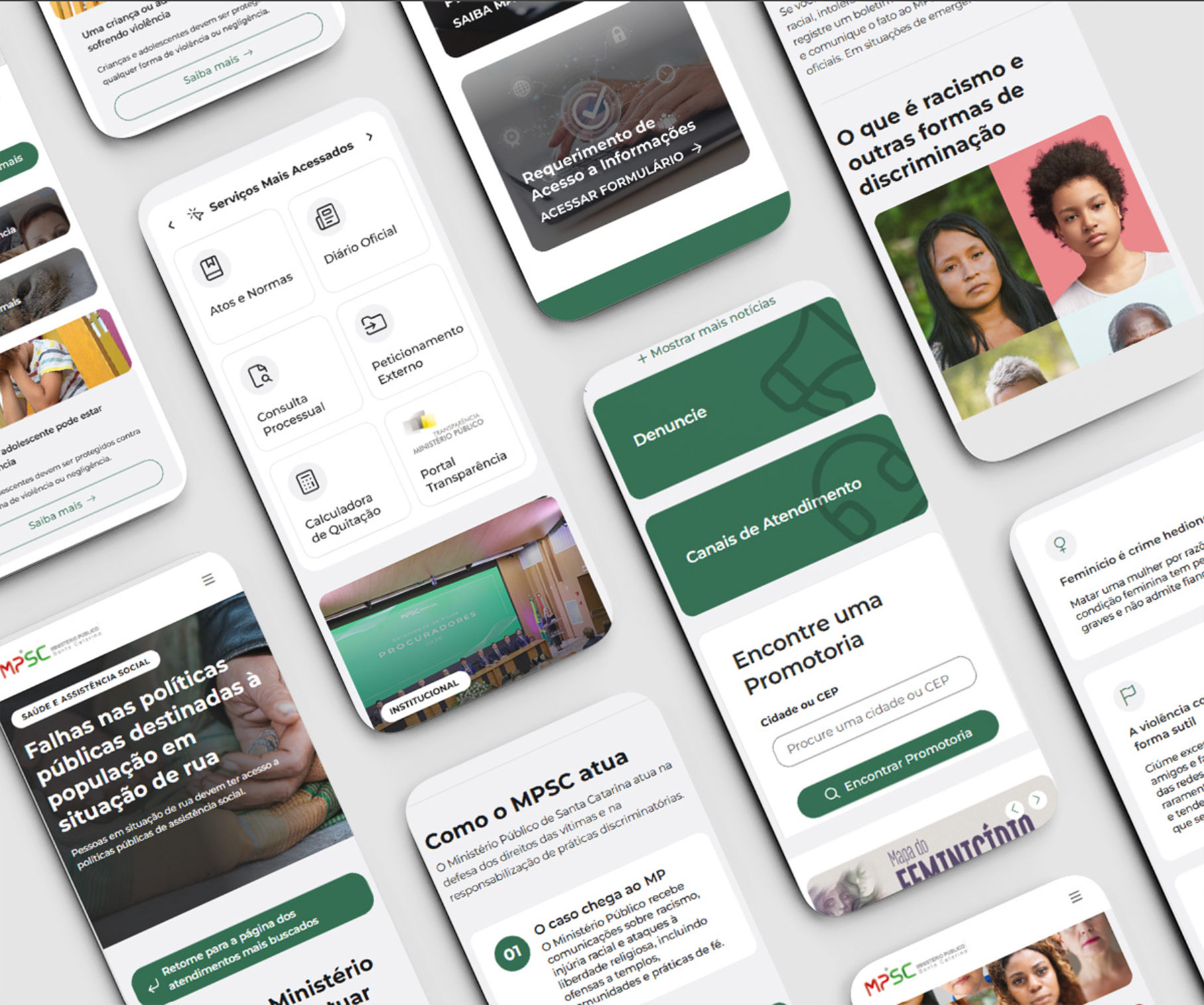 Novo portal do MPSC entra no ar com foco em serviços, atendimento e experiência do cidadão